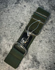 OLIVE SNAFFLE BELT