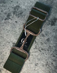 OLIVE SNAFFLE BELT