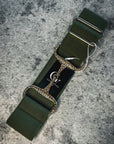 OLIVE SNAFFLE BELT